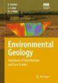 Image of Environmental Geology: Handbook of Field Methods and Case Studies