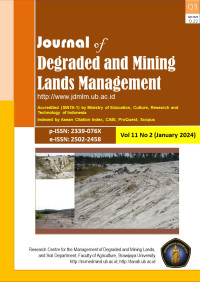 Image of Journal of Degraded and Mining Lands Management