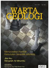Image of Warta Geologi Vol. 3 No. 2, Juni 2008
